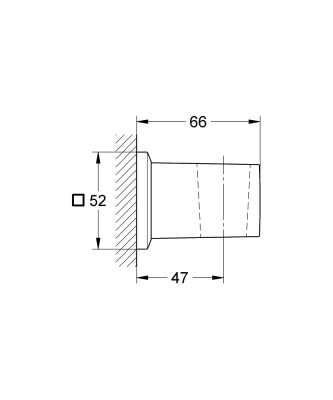 Держатель ручного душа Grohe Allure Brilliant 27706000 Хром
