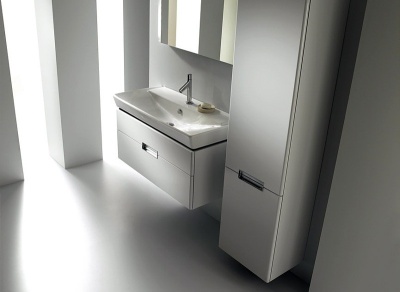 Тумба под раковину Jacob Delafon Reve 120 EB1137-G1C подвесная Белая глянцевая