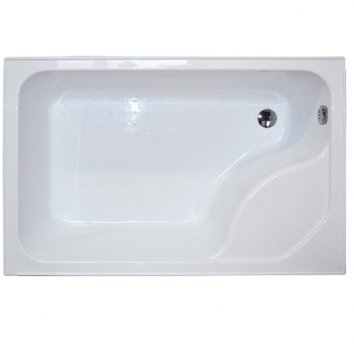 Душевой уголок Royal Bath BP 100х80 RB8100BP-C-CH-L с поддоном профиль Хром стекло матовое