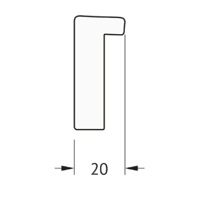 Зеркало Evoform Definite 96х46 Сталь