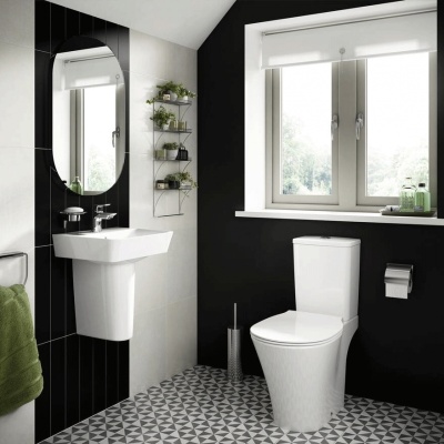 Унитаз компакт Ideal Standard Connect Air E009701 без бачка и сиденья