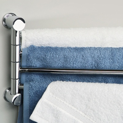 Полотенцедержатель WasserKRAFT K-1034 четверной поворотный Хром