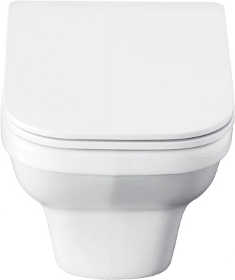 Унитаз Santek Лайн 1WH501574 подвесной с сиденьем Микролифт