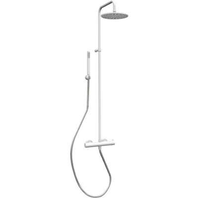Душевая система Paffoni Birillo Fix ZCOL684LIQBO Белый