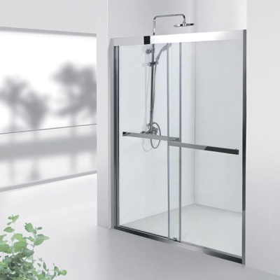 Душевая дверь в нишу Aquanet Delta NPD6122 120х200 профиль Хром стекло прозрачное