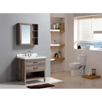 Комплект мебели для ванной Black&White Country SK-880 Дуб