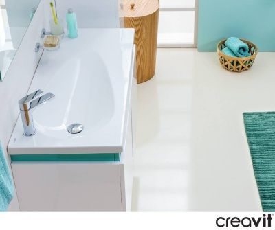 Раковина Creavit Trump 100 TP101-00CB00E-0000 Белая