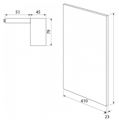 Зеркало Iddis Torr 40 с подсветкой Хром Зеркало Iddis Torr 40 с подсветкой Хром