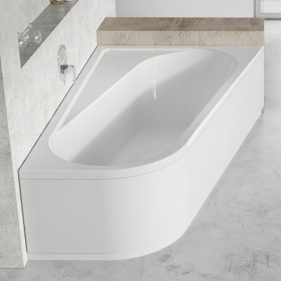 Акриловая ванна Ravak Chrome 170х105 L без гидромассажа
