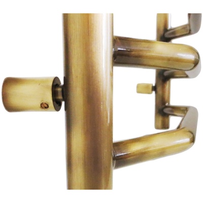 Полотенцесушитель электрический Domoterm Лаура П12 500*985 АБР E L Античная бронза