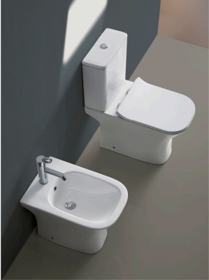 Биде Cerutti SPA 1215С Vettore Bi 7271 напольное Белый