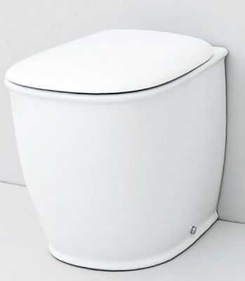 Унитаз Artceram Azuley AZV002 01 00 приставной Белый