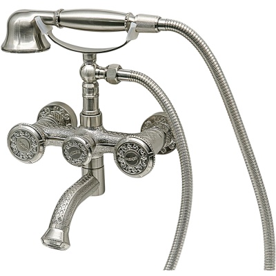 Смеситель для ванны Milacio Almeria MC.301.SL Серебро