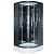 Душевая кабина Erlit Eclipse ER5709P-C24 90x90 с гидромассажем задняя стенка Зеркальная стекло тонированное
