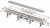 Душевой лоток Alcaplast APZ9-850M с решеткой Хром