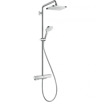 Душевая система Hansgrohe Croma E Showerpipe 27630000 с термостатом Хром