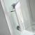 Душевая кабина Orans SR-89105S R white 120x90 с баней профиль Белый задние стенки Белые