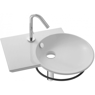 Раковина Jacob Delafon Spherik 60 L E4500-00 Белая
