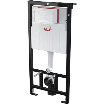 Инсталляция Alcaplast Sadromodul AM101/1120+M71 для унитаза со смывным бачком с клавишей смыва