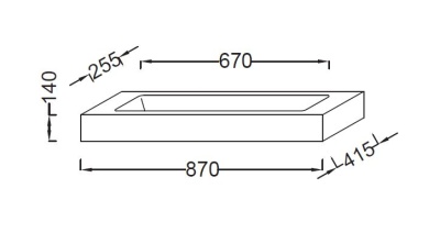 Раковина-чаша Jacob Delafon Pacific 87 EB780-00 Белая Раковина-чаша Jacob Delafon Pacific 87 EB780-00 Белая