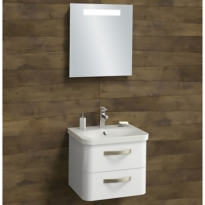 Тумба под раковину Jacob Delafon Replay 60 EB1045-G1C подвесная Белая глянцевая