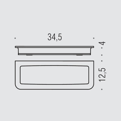 Мыльница Colombo Design Lulu B6242.gold Золото