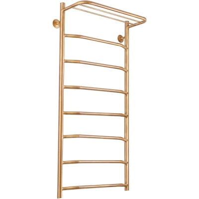 Водяной полотенцесушитель Secado Агата 3 50х100 с полкой Бронза