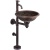 Раковина Bronze de Luxe 40 10108AORB Медь Черный Раковина Bronze de Luxe 40 10108AORB Медь Черный