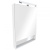 Зеркальный шкаф Roca The Gap 80 ZRU9302750 Белый матовый