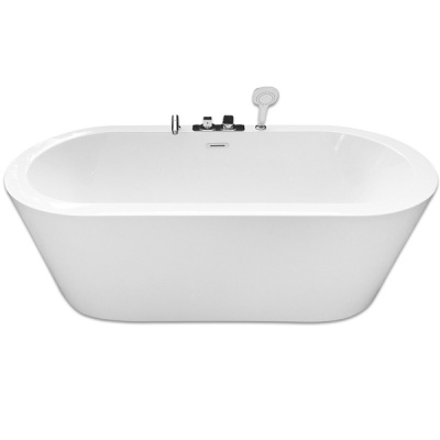 Акриловая ванна Abber AB9213C 170х80 без гидромассажа