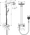 Душевая система Hansgrohe Raindance Select S 27283000 Хром