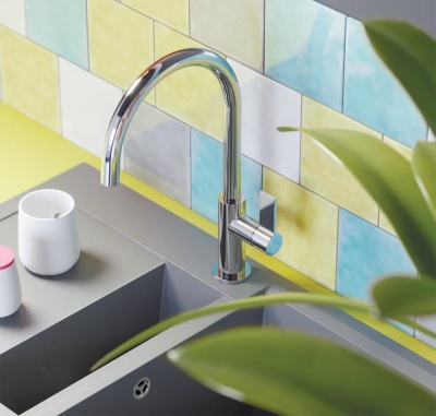 Смеситель для кухни Omoikiri Okayama OOK-CR-25 Хром