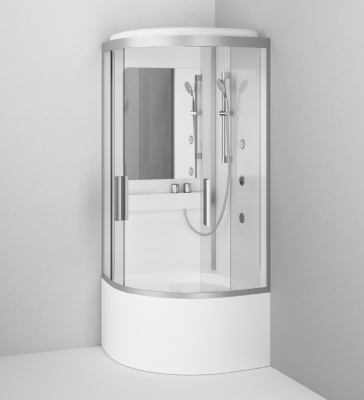 Душевая кабина AM.PM Like Deep 90x90 W80C-019A-090MTA с гидромассажем