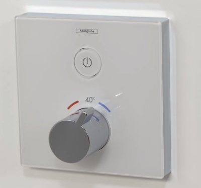 Смеситель для душа Hansgrohe ShowerSelect 15737400 Хром Белый