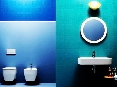 Раковина Azzurra Glaze GLZ260M/Sosp bianco lucido