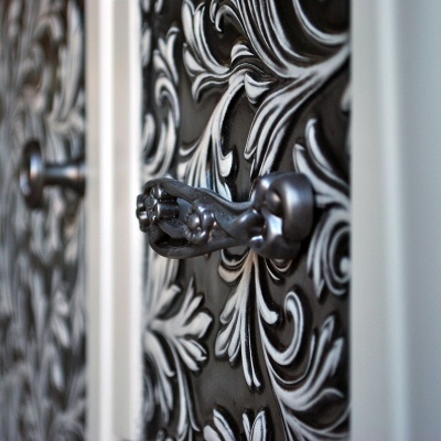 Тумба Атолл Валенсия 100 New bianco (черная патина) Bianco (черная патина)