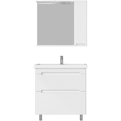 Комплект мебели для ванной San Star Адель 80 170.1-1.4.1.+8000UF+176.1-2.4.1. Белый