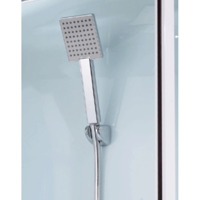 Душевая кабина Orans EW-111 90x90 с гидромассажем профиль Белый задние стенки Белые