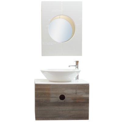 Зеркальный шкаф Orange Sole-60ZSW Белый