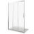 Душевая дверь в нишу Good Door Orion WTW-110 110 профиль Хром стекло прозрачное Душевая дверь в нишу Good Door Orion WTW-110 110 профиль Хром стекло прозрачное