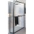 Душевая перегородка Riho Lucid GD402 100х30 GD410B030 профиль Черный стекло прозрачное