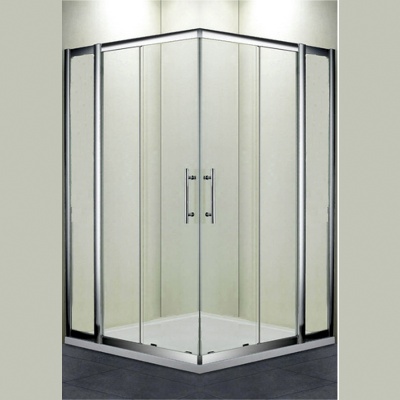 Душевой уголок RGW Hotel HO-311 130x130 профиль Хром стекло прозрачное