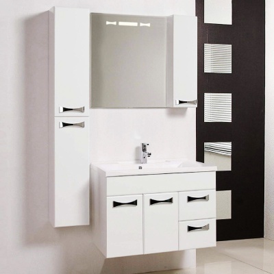 Тумба под раковину Акватон Диор 80 1A167801DR010 белая глянцевая