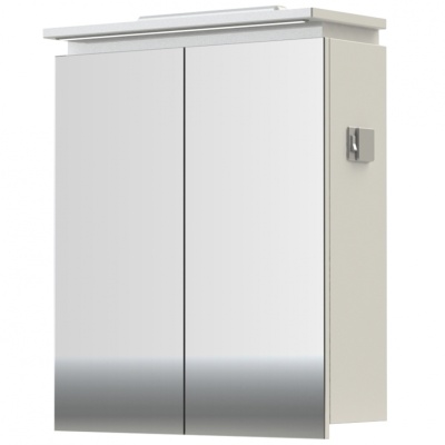 Зеркальный шкаф Orange Monaco 60 ZSMO 60 W с подсветкой Белый