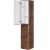 Шкаф пенал Vincea Paola 35 VSC-2P170RW-R подвесной R.Wood