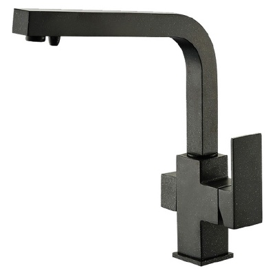 Смеситель для кухни ZorG Clean Water ZR 311 YF-ЧЕРНЫЙ МЕТАЛЛ Черный металл