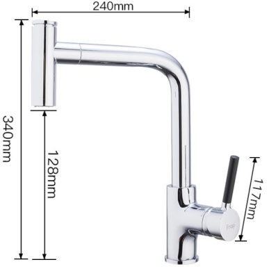 Смеситель для кухни Frap F6044 Хром