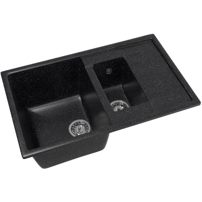 Кухонная мойка Mixline ML-GM22-308 525178 Черная
