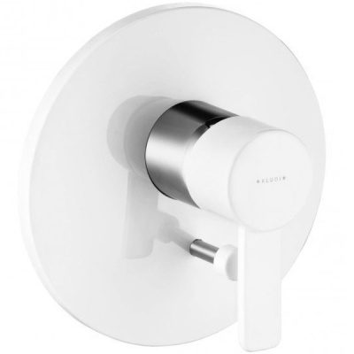 Смеситель для душа Kludi Zenta 386509175 Белый Хром