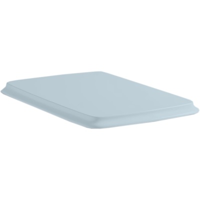 Крышка-сиденье Artceram Civitas CIA010 32 71 голубое, петли хром